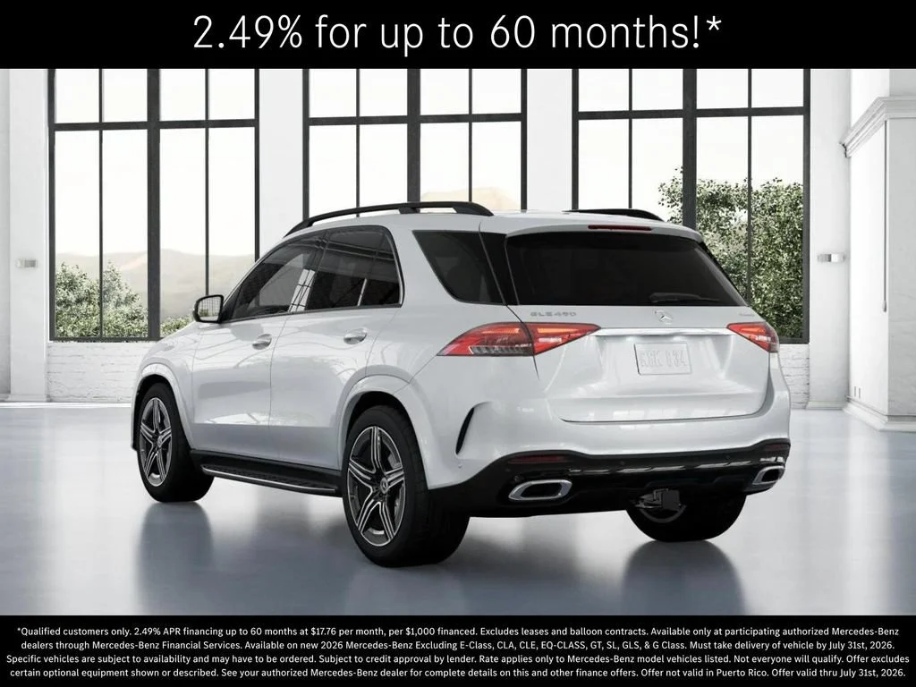 New 2026 MANUFAKTUR Moonlight White Metallic Mercedes-Benz GLE 450 image 28