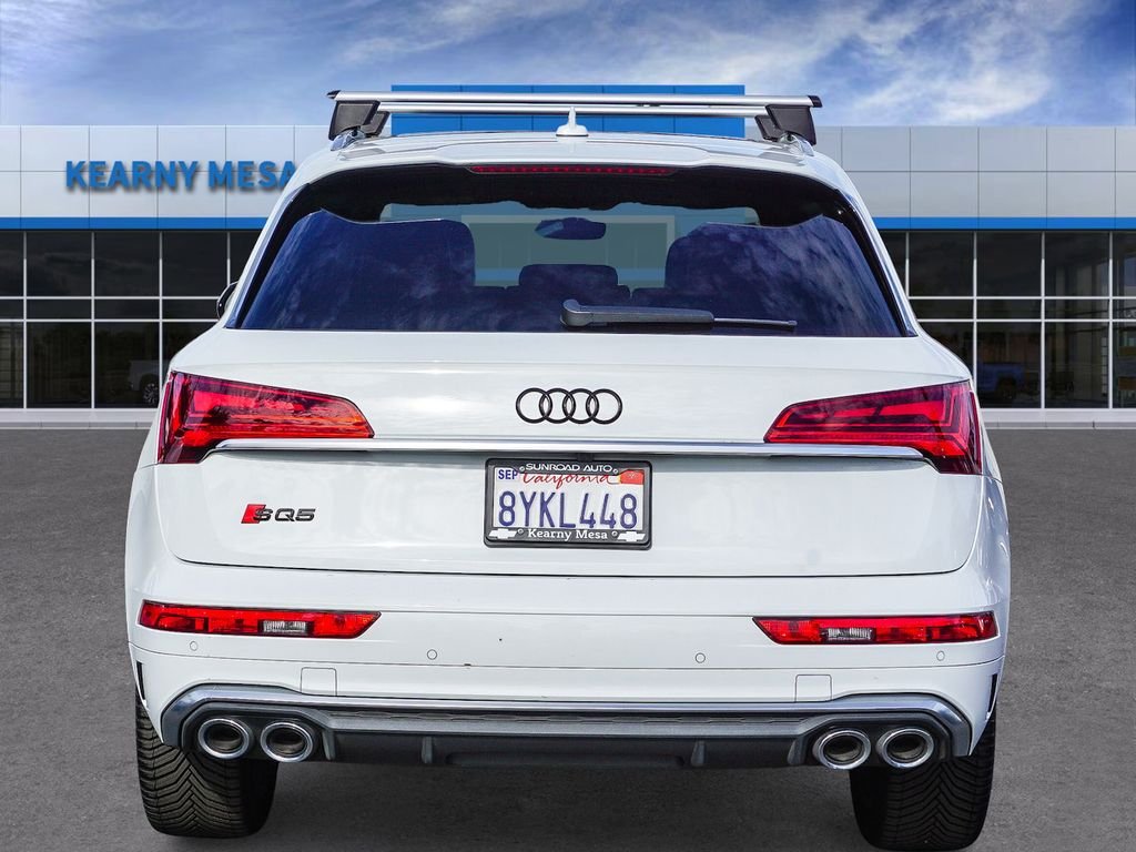 Used 2021 Glacier White Audi Premium Plus image 5