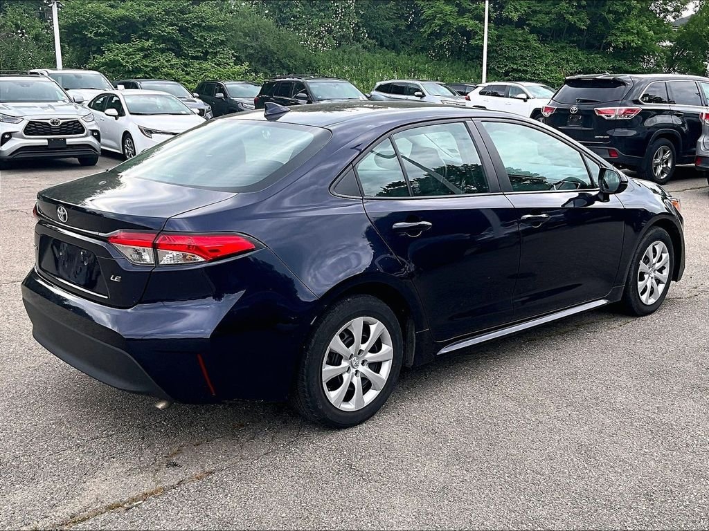 Used 2023 Blue Toyota LE image 6