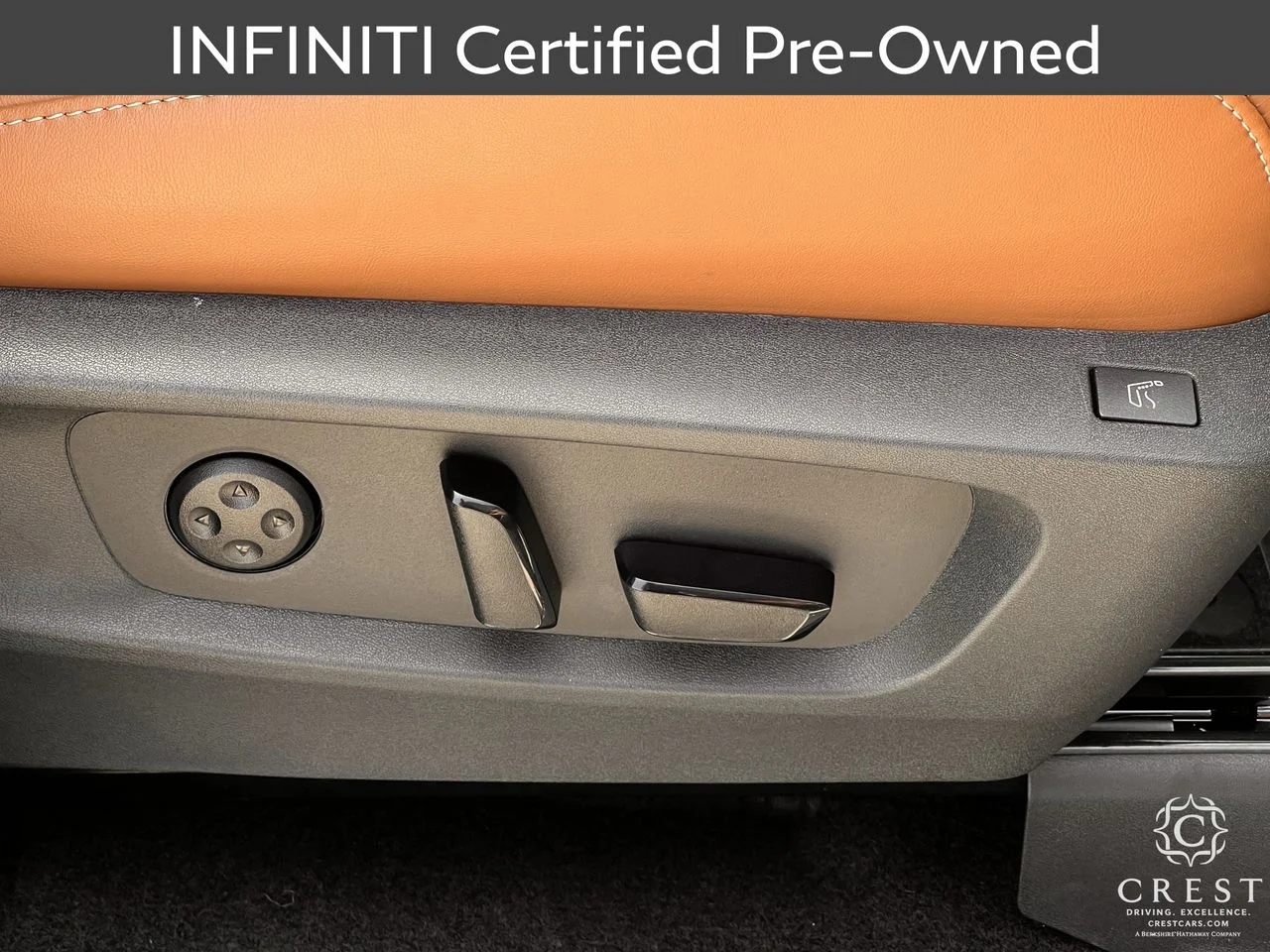 Certified Used 2025 Moonbow Blue Black Obsidian INFINITI AUTOGRAPH image 29