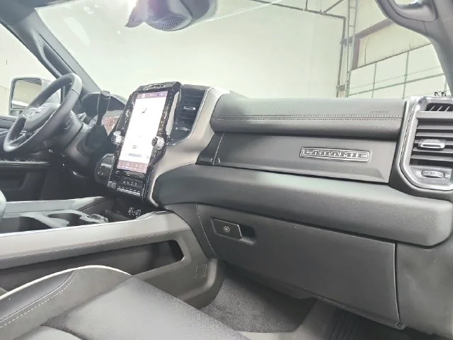 New 2026 Bright White Clear-Coat Exterior Paint RAM Laramie image 43