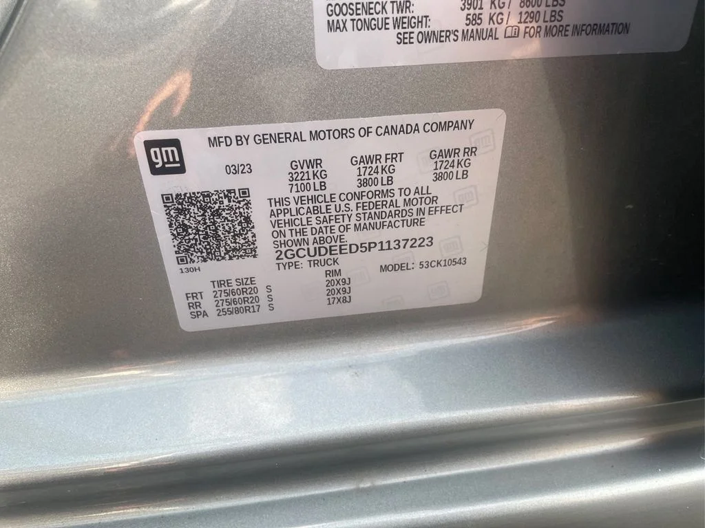 Used 2023 Sterling Gray Metallic Chevrolet RST image 22