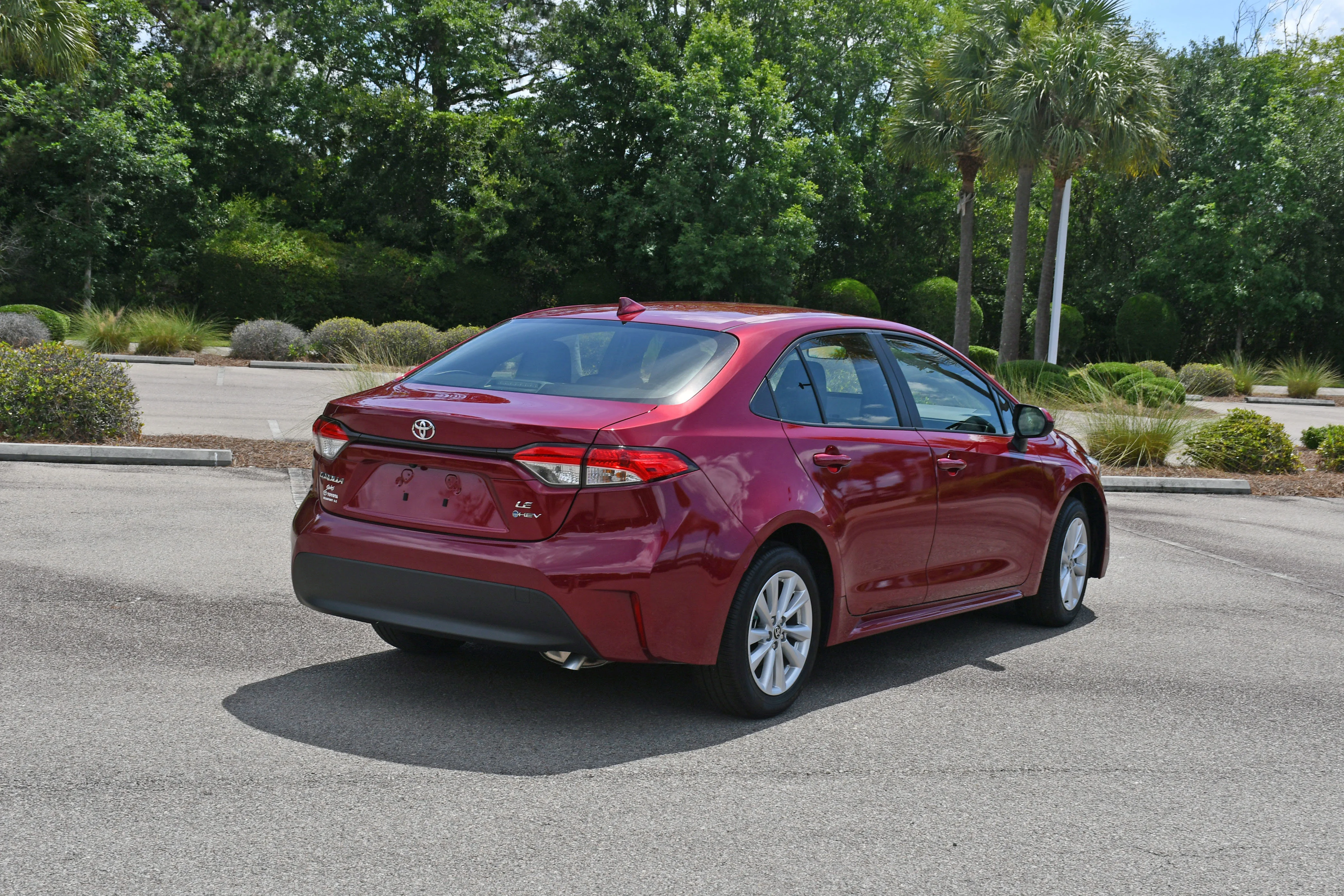 Used 2026 Red Toyota LE image 2