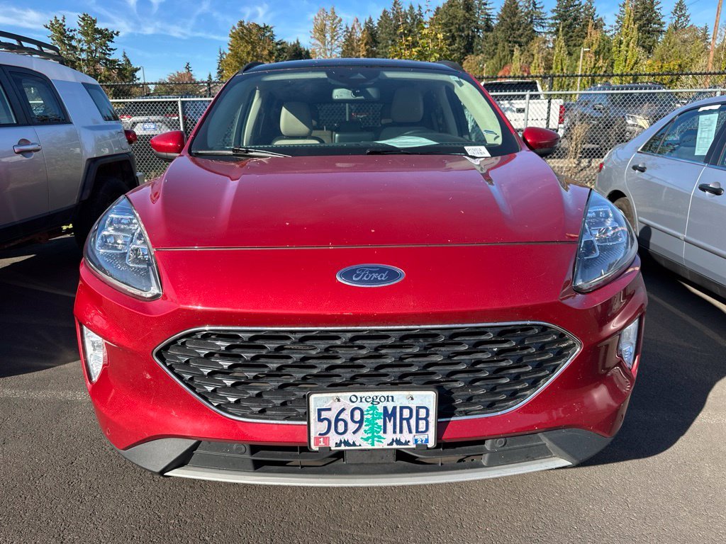 Used 2020 Red Metallic Ford Titanium image 2