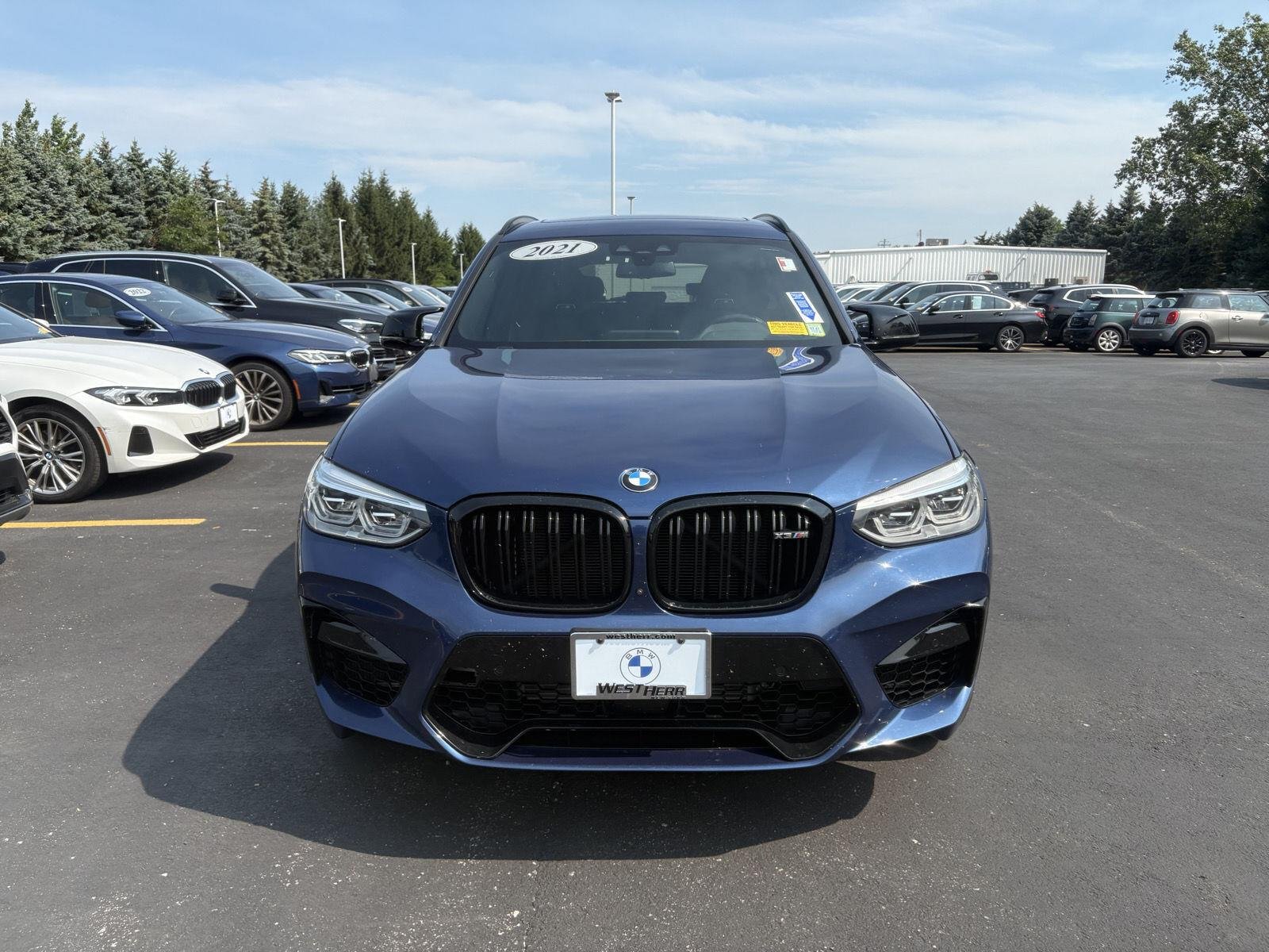 Used 2021 Phytonic Blue Metallic BMW Base image 2