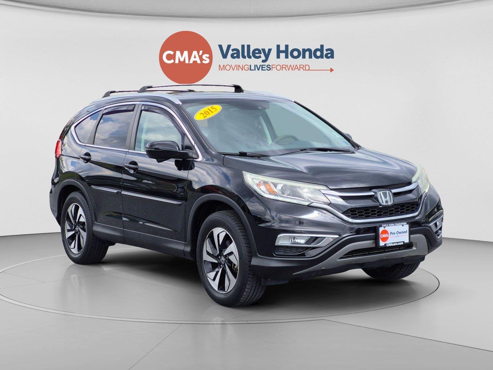 Used 2015 Crystal Black Pearl Honda Touring image 7