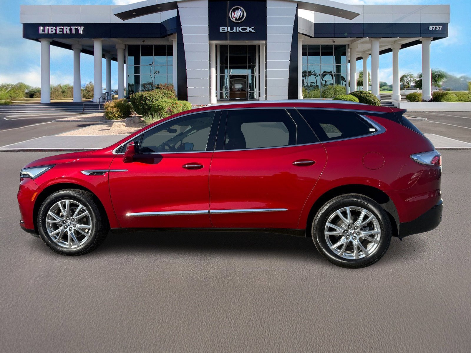 Used 2023 Cherry Red Tintcoat Buick Premium image 6