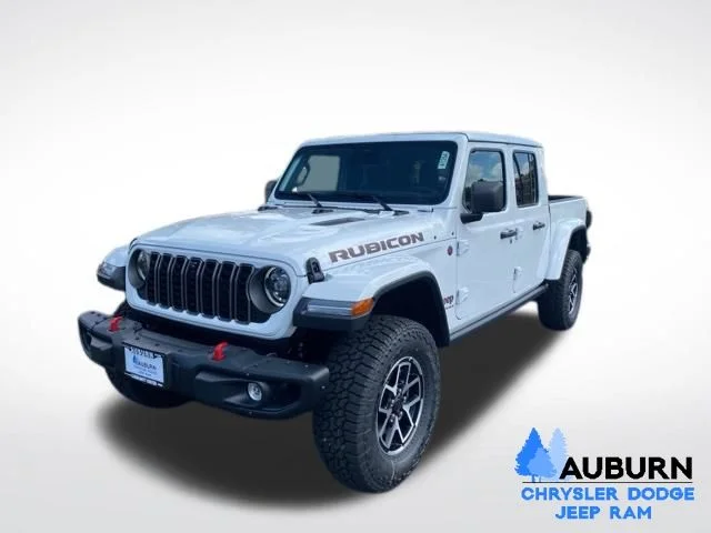 New 2026 Bright White Clearcoat Jeep Rubicon image 3