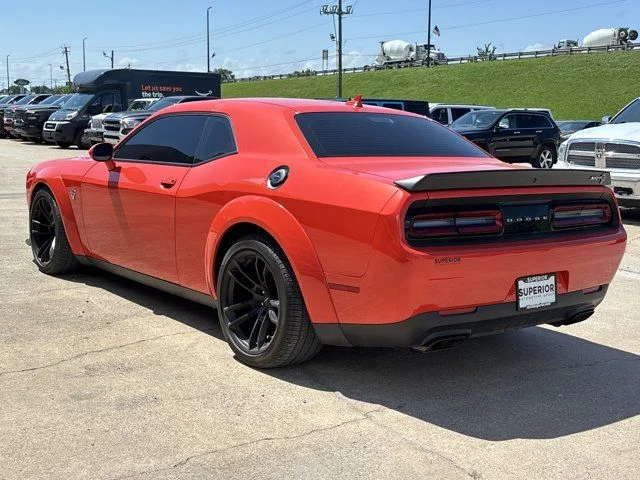 Used 2021 Orange Dodge SRT Hellcat Widebody image 7