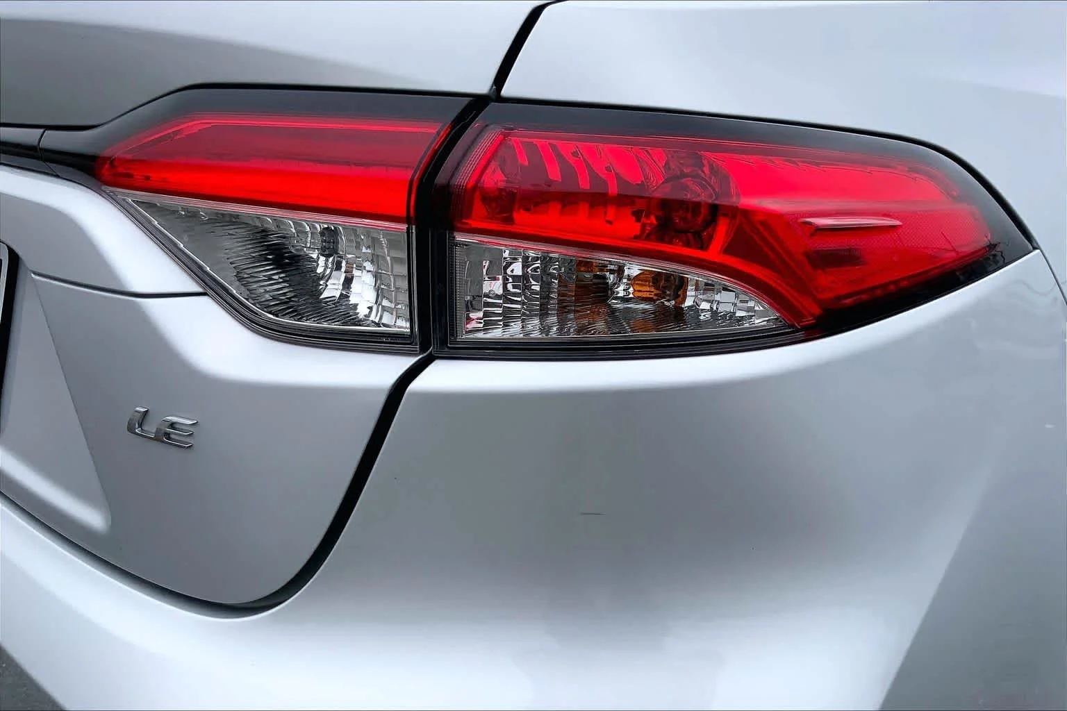 Used 2024 Classic Silver Metallic Toyota LE image 30