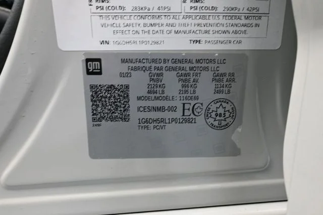 Certified Used 2023 White Cadillac V-Series image 51
