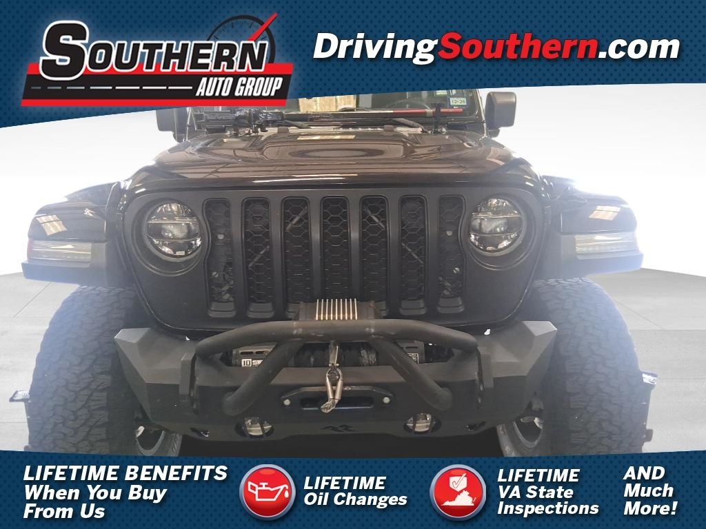 Used 2021 Black Jeep Rubicon image 1