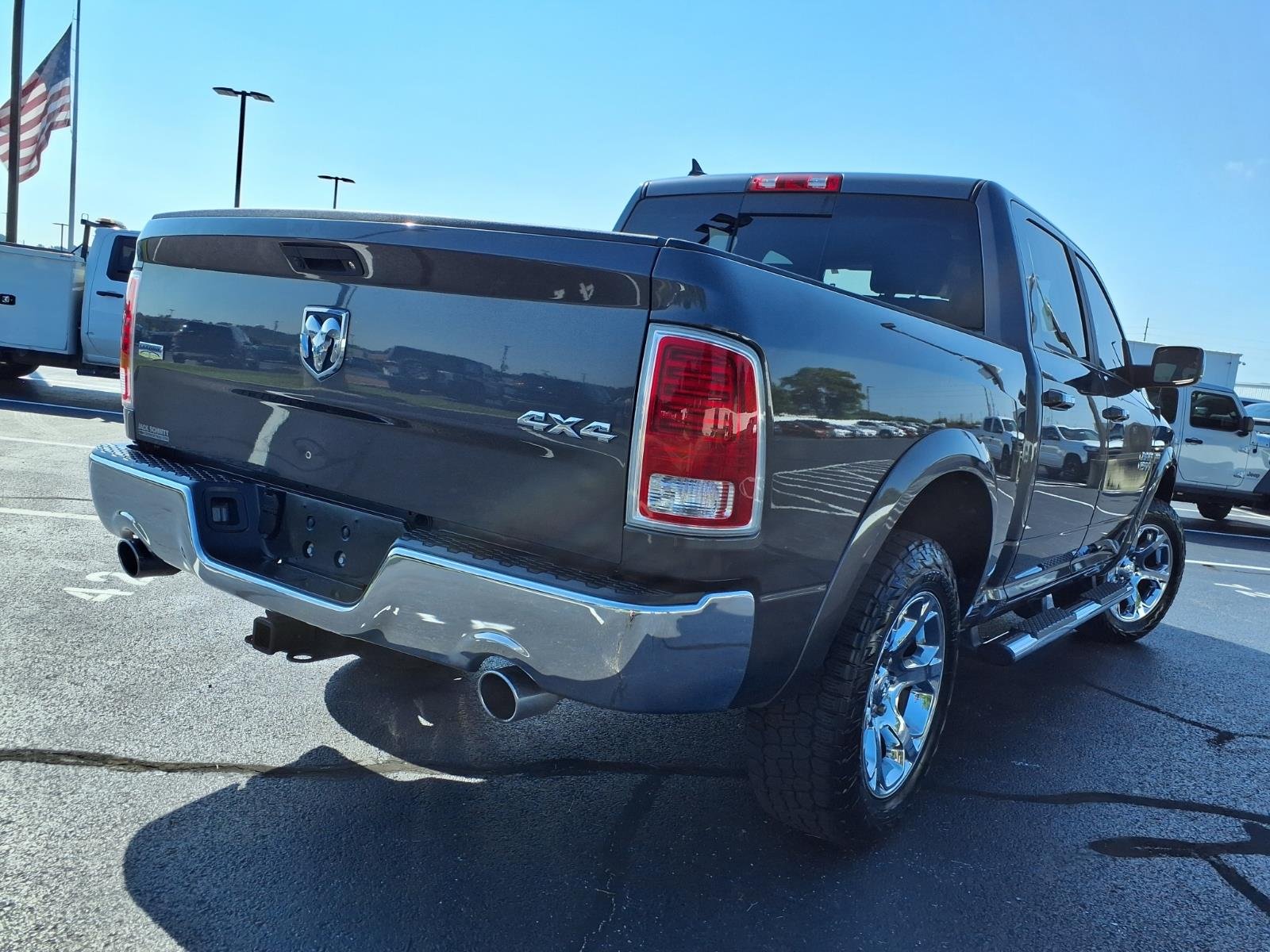 Used 2017 Gray Ram Laramie Crew Cab 4x4 5
