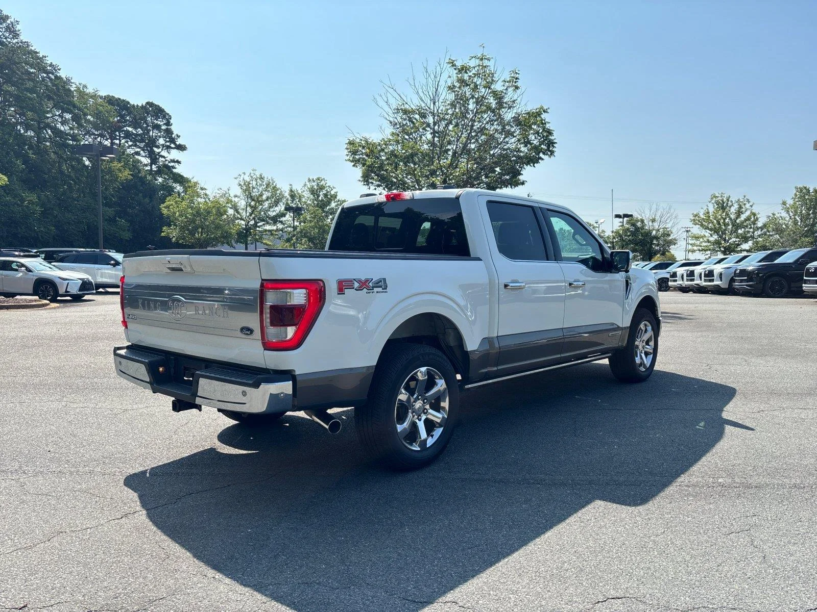 Used 2022 Star White Metallic Tri-Coat Ford King Ranch image 5