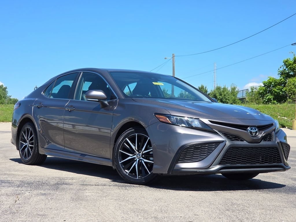 Certified Used 2023 Predawn Gray Mica Toyota SE image 2