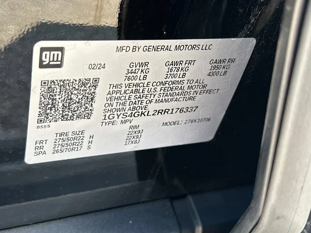 Certified Used 2024 Black Cadillac Sport Platinum image 22