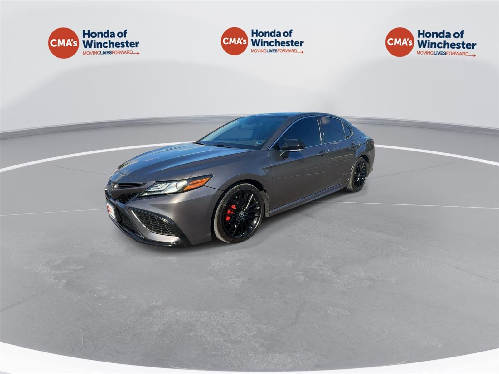 Used 2022 Predawn Gray Mica Toyota XSE image 2