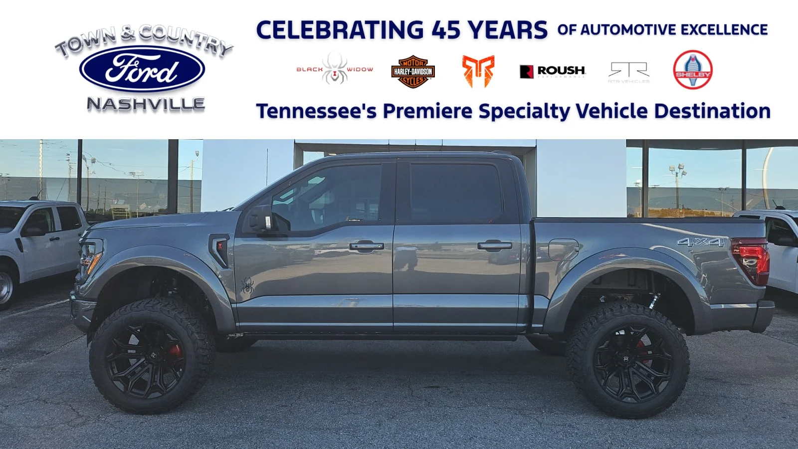 New 2026 Carbonized Gray Metallic Ford Black Widow 4WD image 1