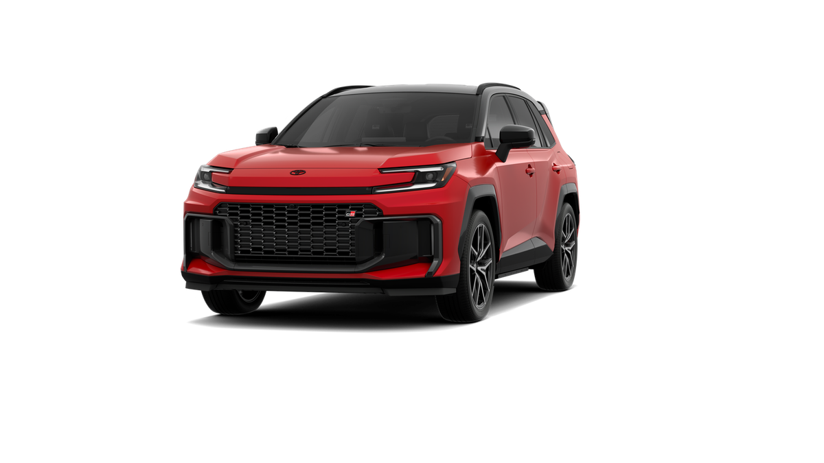 New 2026 Supersonic Red with Midnight Black Metallic roof Toyota GR SPORT image 18