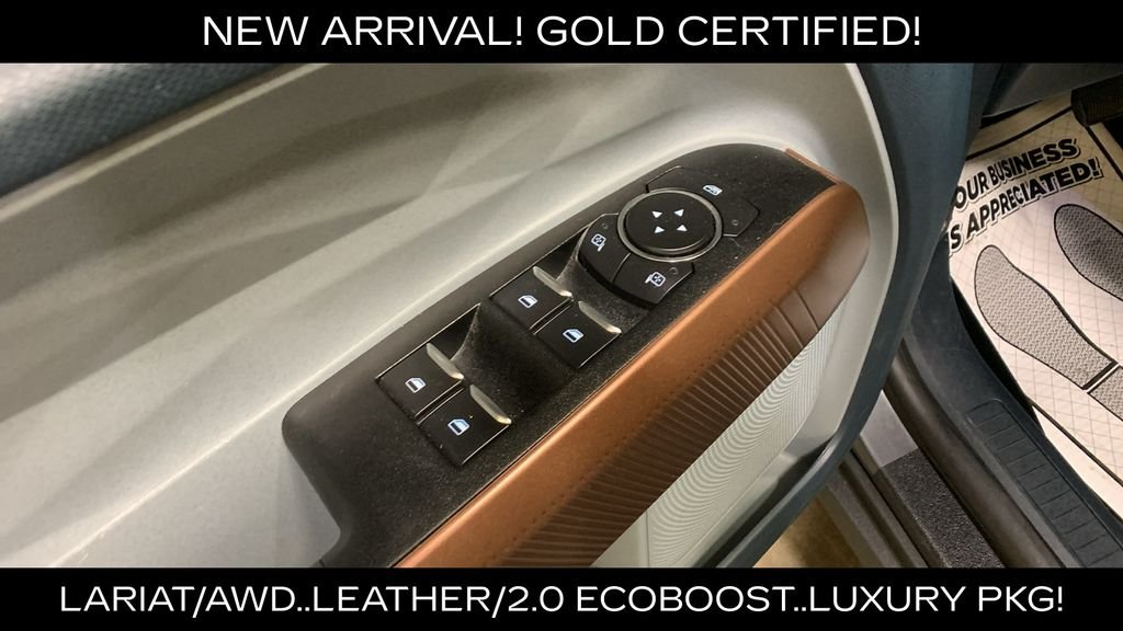Certified Used 2022 Gray Metallic Ford Lariat image 28
