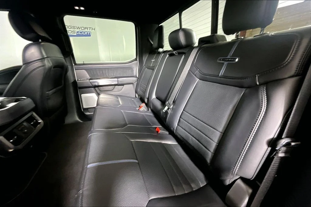 Used 2025 White Metallic Ford Platinum image 21