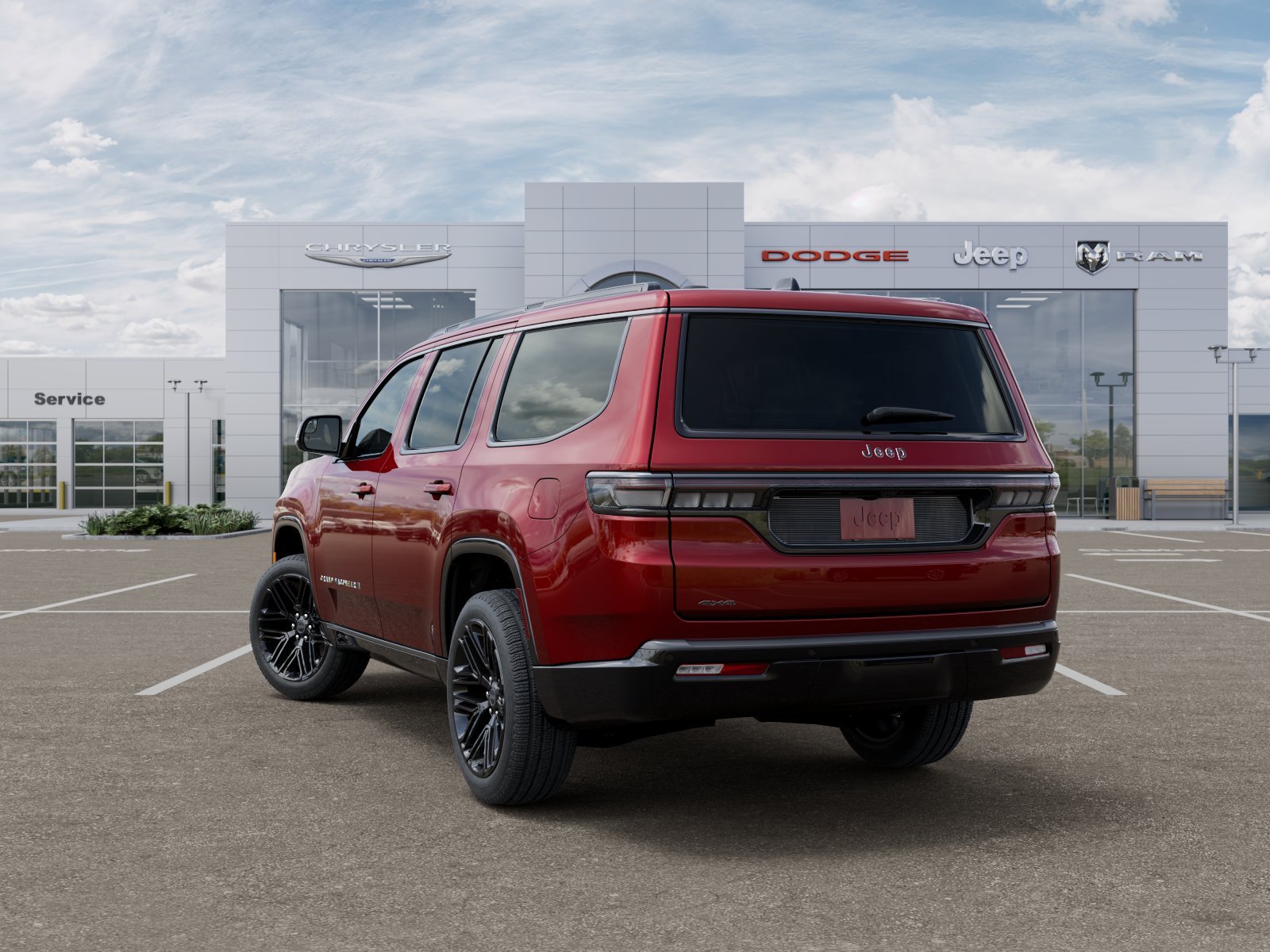 New 2026 Velvet Red Pearlcoat (DISC) Jeep Limited Reserve image 3