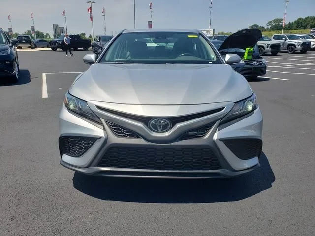 Used 2024 Silver Toyota SE image 2