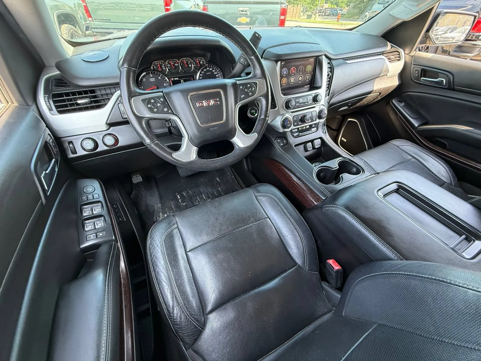 Used 2015 IRIDIUM METALLIC GMC SLT image 13