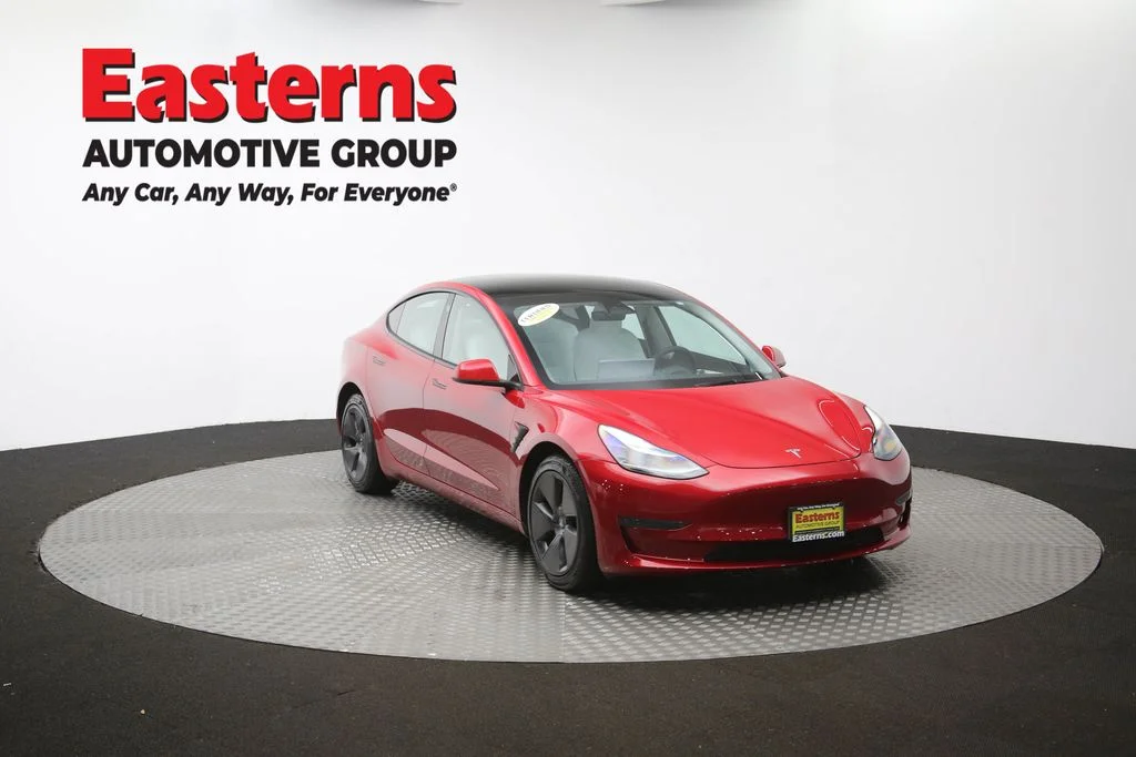 Used 2023 Red Tesla Base image 46