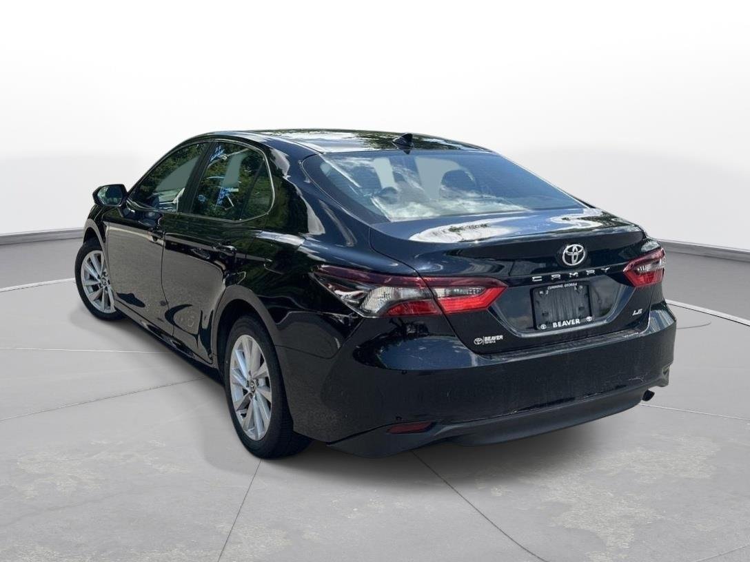 Certified Used 2023 Midnight Black Metallic Toyota LE image 8
