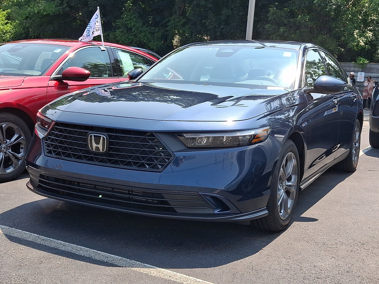 Used 2024 Blue Honda EX image 3
