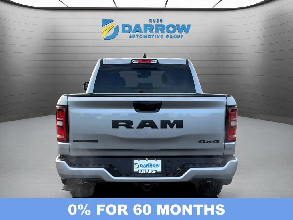 New 2026 Billet Silver Metallic Clear-Coat Exterior Paint RAM Big Horn/Lone Star image 4