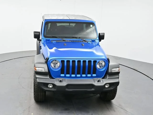 Used 2021 Hydro Blue Pearlc Jeep Sport S image 30