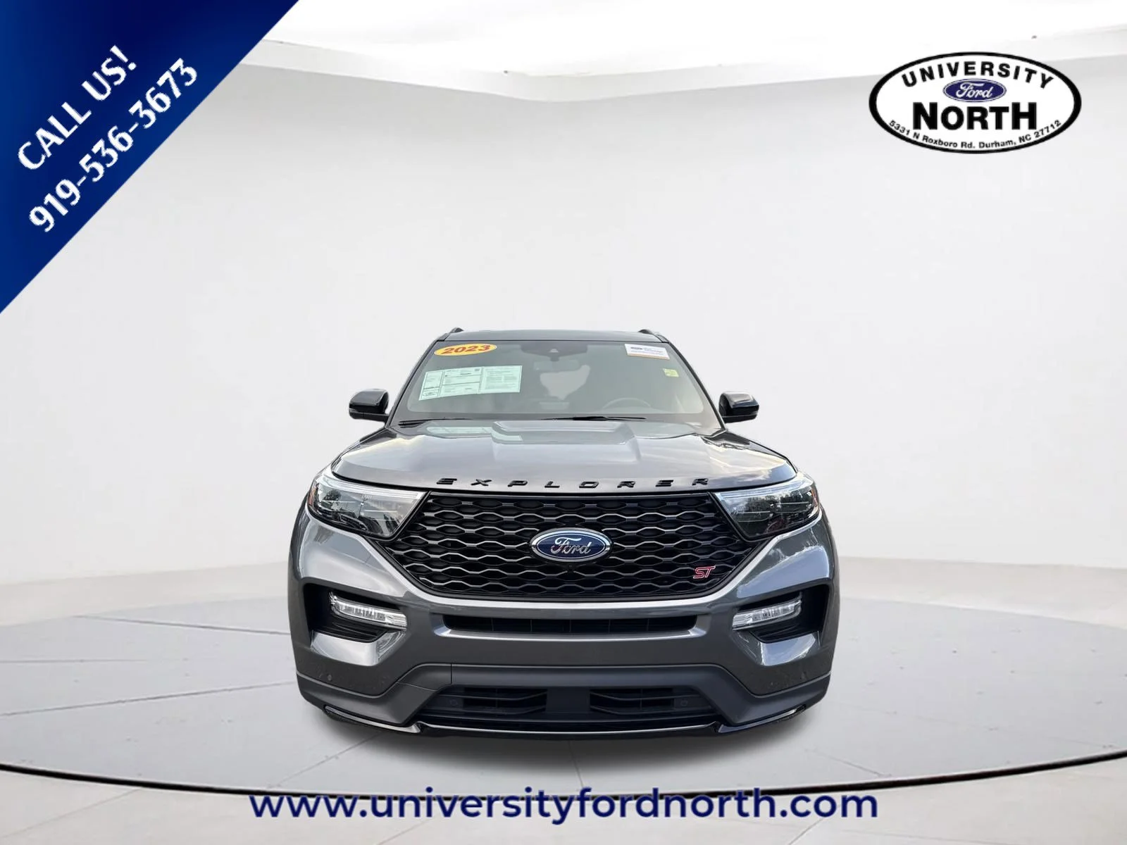 Used 2023 Carbonized Gray Metallic Ford ST image 2