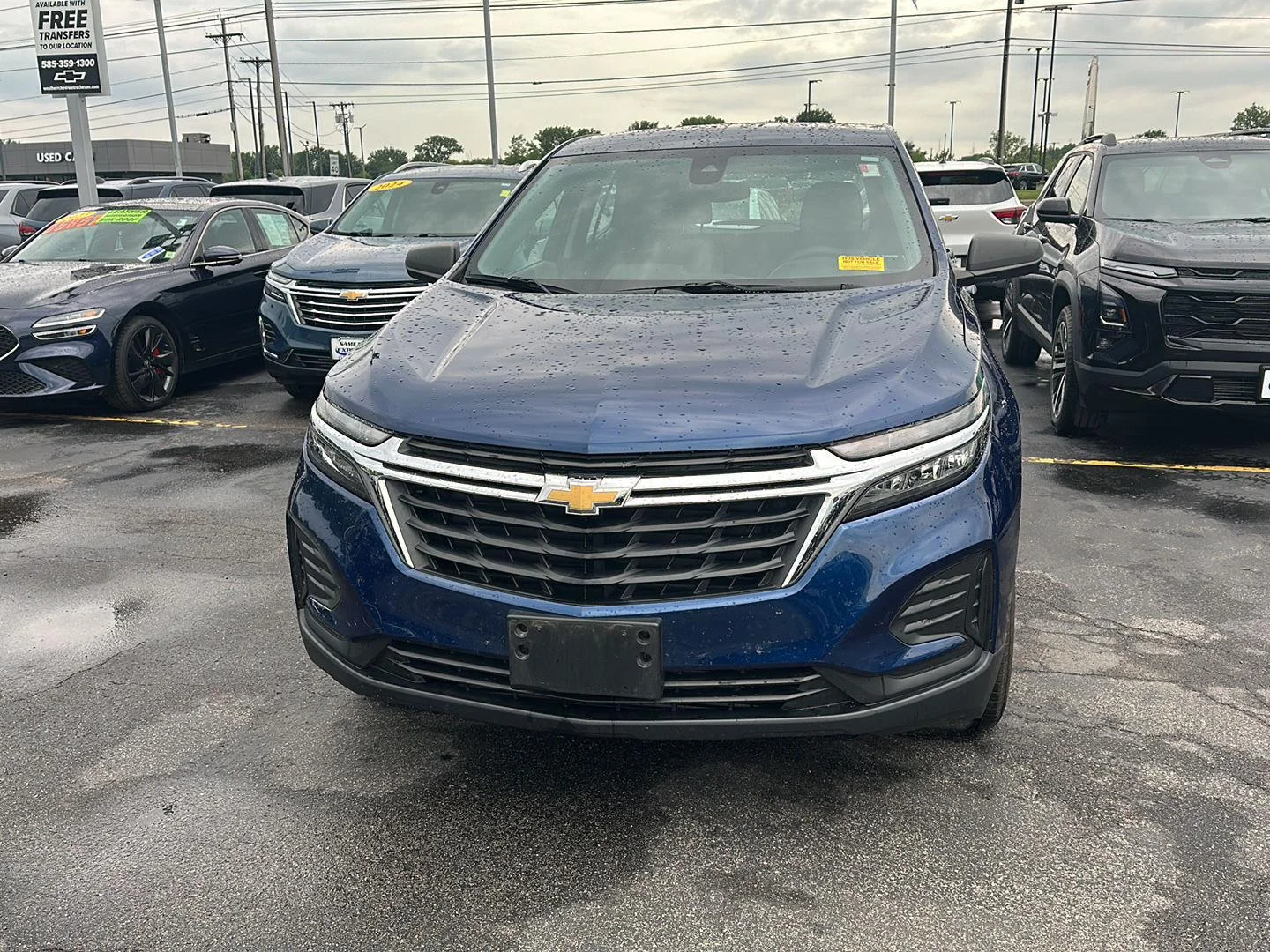 Used 2022 BLUE GLOW METALLIC Chevrolet LS image 6