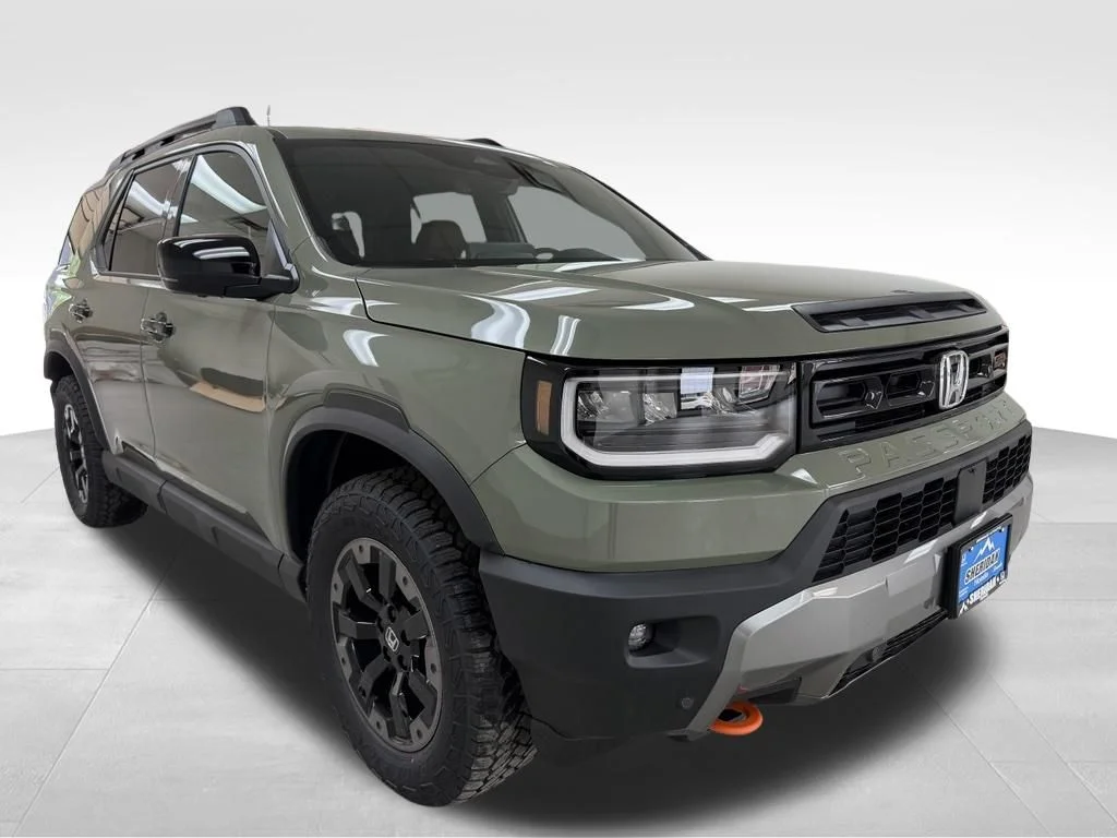 New 2026 Ash Green Metallic Honda TrailSport Elite image 5