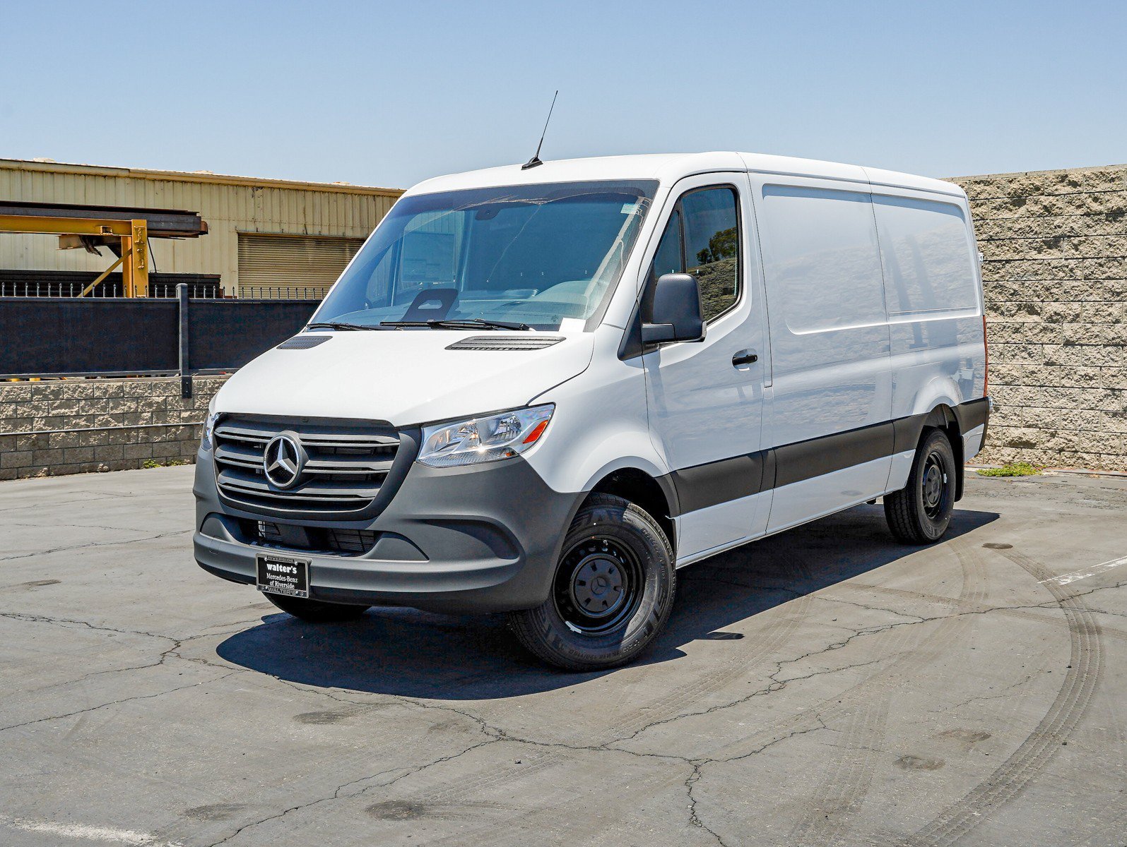 New 2026 Arctic White Mercedes-Benz 2500 Standard Roof I4 Diesel 144 RWD image 1