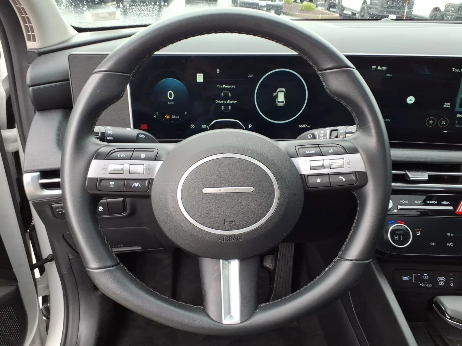 Used 2025 Serenity White Pearl Hyundai SEL Convenience image 21