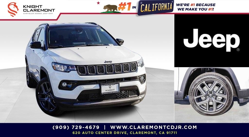 New 2026 Bright White Clearcoat Jeep Limited image 1