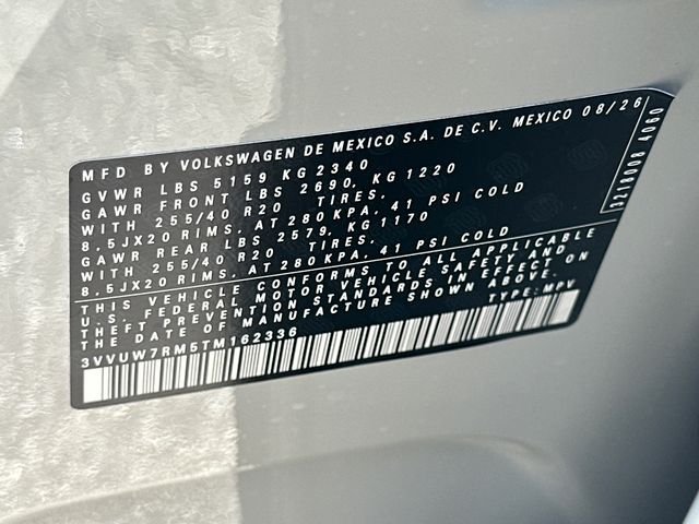 New 2026 Beige Volkswagen SEL R-Line Turbo image 34