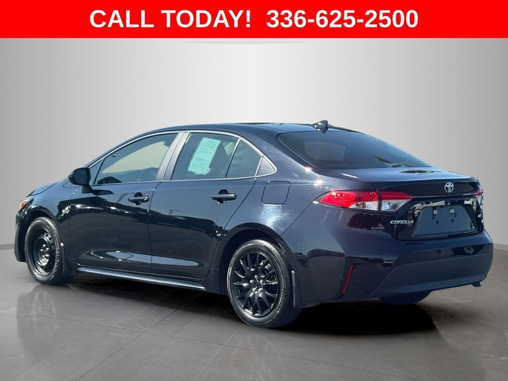 Used 2025 Black Toyota LE image 3