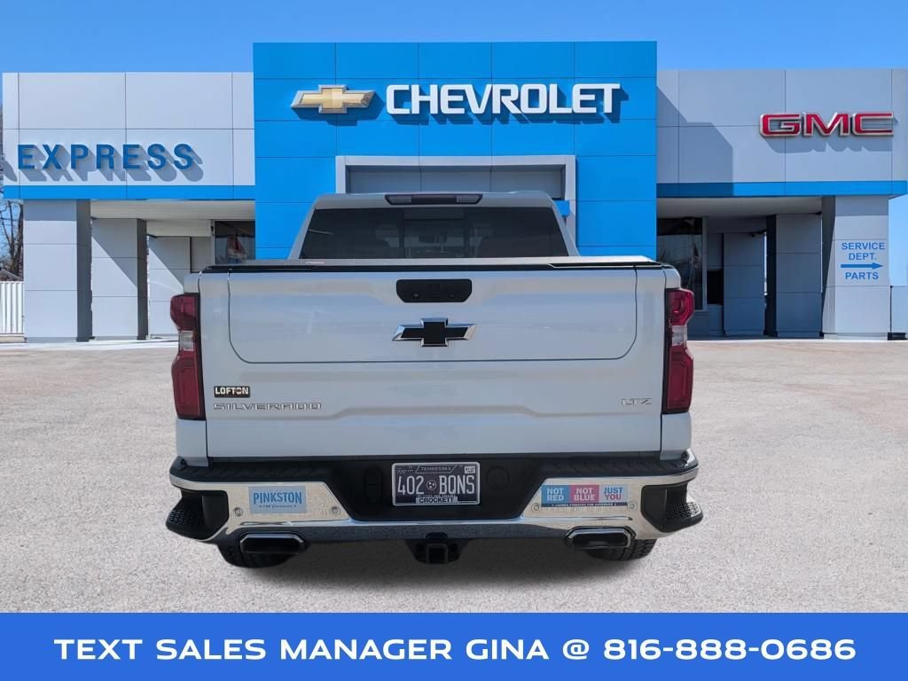 Certified Used 2022 SUMMIT WHITE Chevrolet LTZ image 4