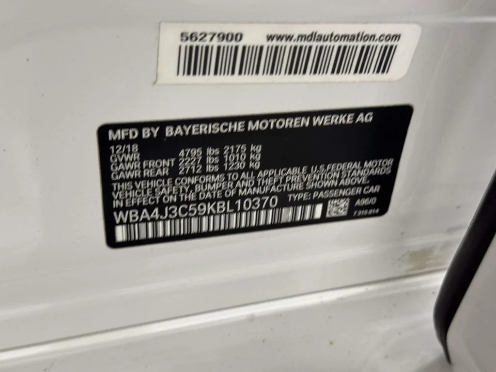 Used 2019 White BMW 430i xDrive Gran Coupe image 16