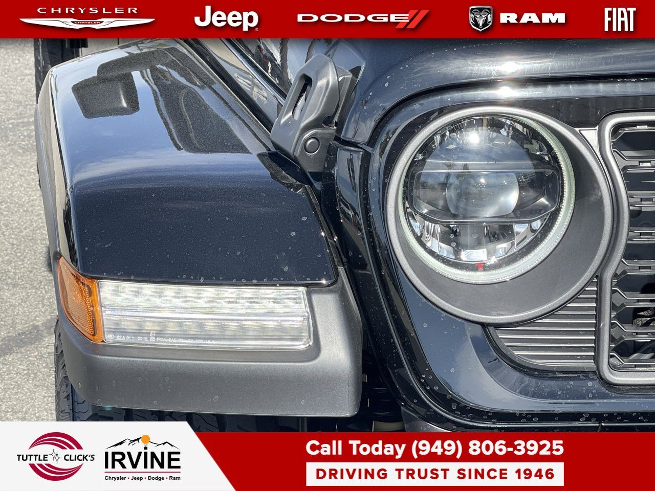 New 2026 Black Clear-Coat Exterior Paint Jeep Sport S image 7