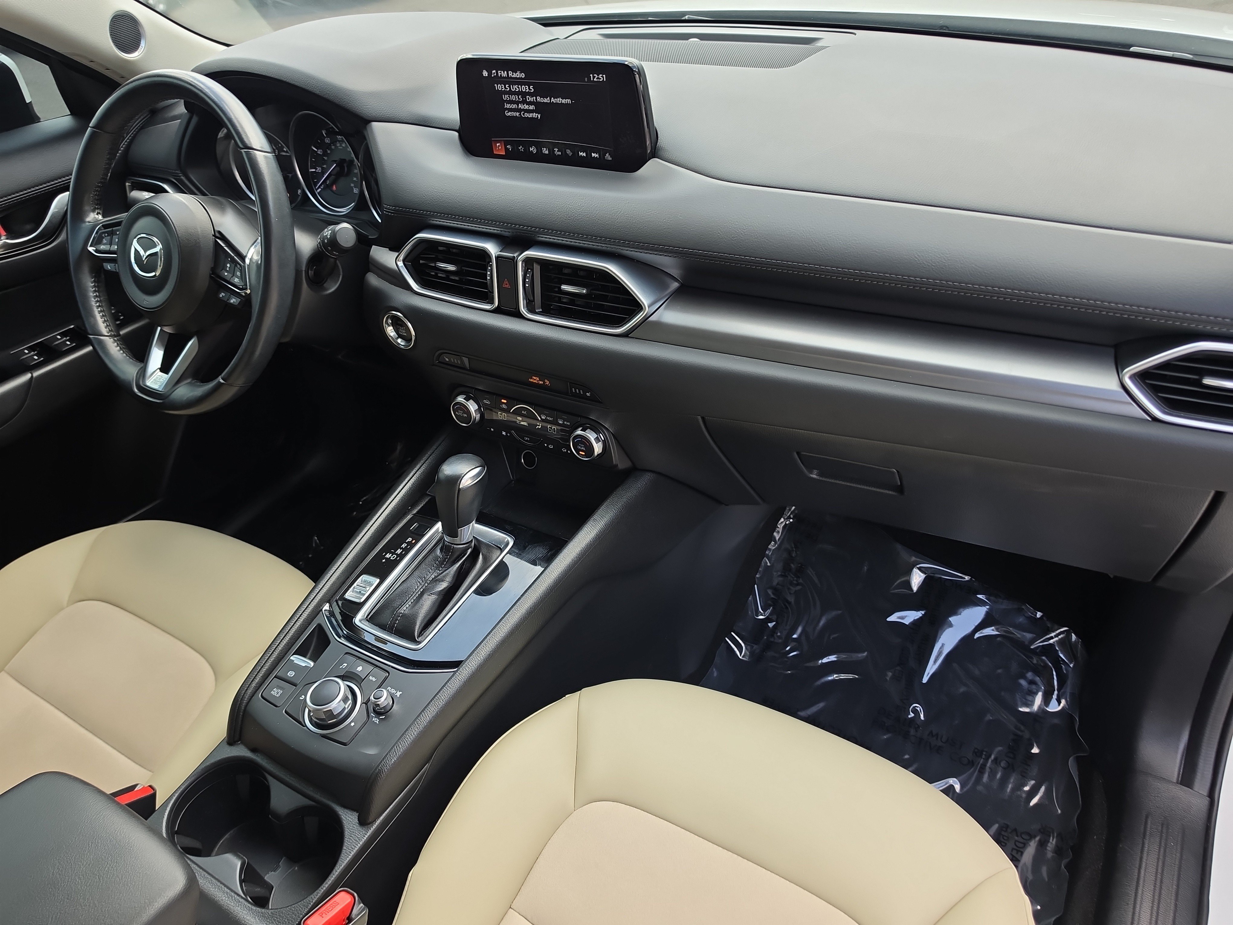 Used 2018 Snowflake White Pearl Mica Mazda Touring image 12