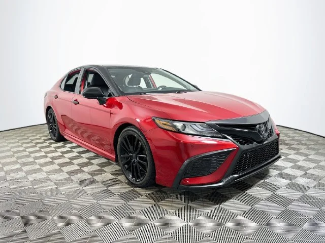 Certified Used 2023 Red Toyota XSE V6 image 1