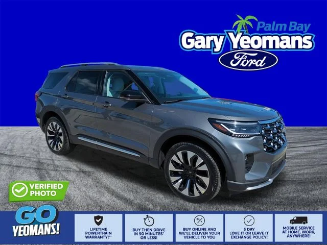 New 2026 Carbonized Gray Metallic Ford Platinum™ image 1
