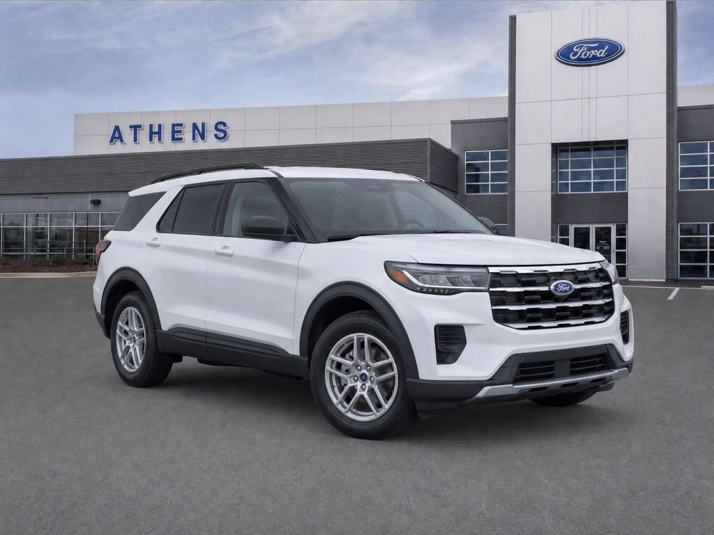 New 2026 Space White Metallic Ford Active image 1
