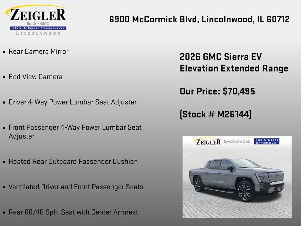 2026 GMC Sierra EV Elevation - Photo 30
