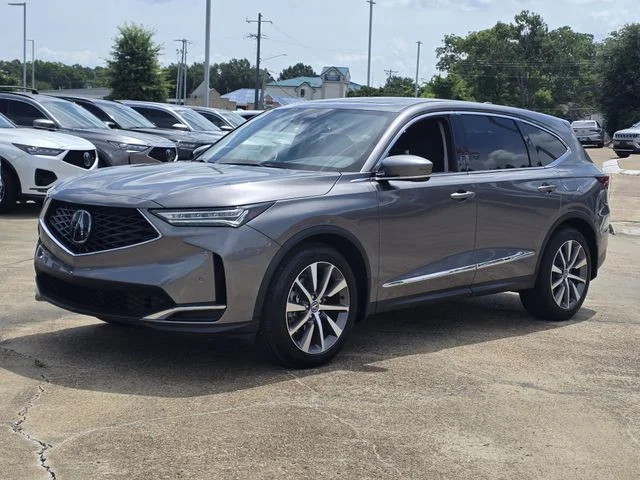 Certified Used 2025 Liquid Carbon Metallic Acura TECH image 3